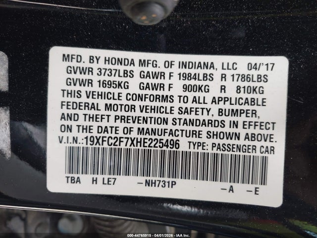 Honda Civic Ex