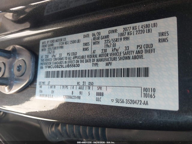Ford Escape Se Sport Hybrid