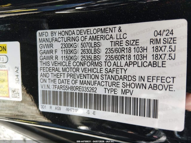Honda CR-V Hybrid Sport-l