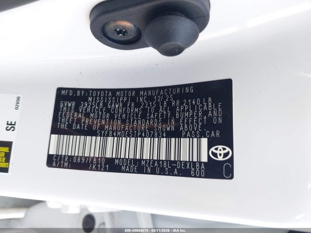 Toyota Corolla Le