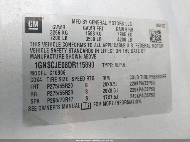 Chevrolet Suburban 1500 Lt