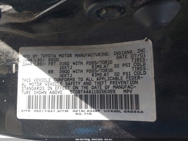 Toyota Sequoia Sr5 V8