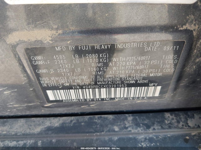 Subaru Outback 2.5i Premium