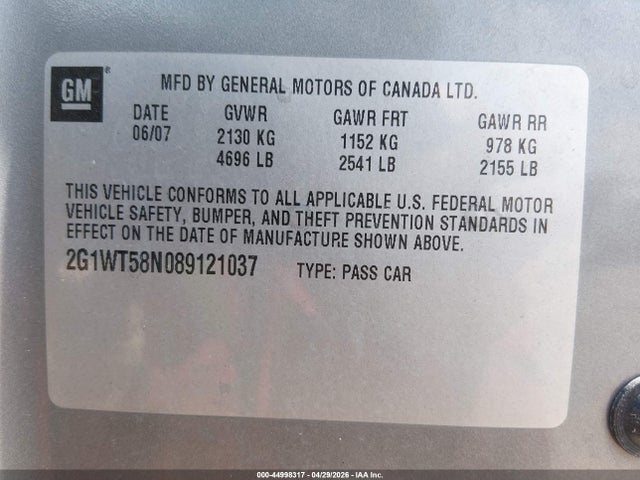 Chevrolet Impala Lt