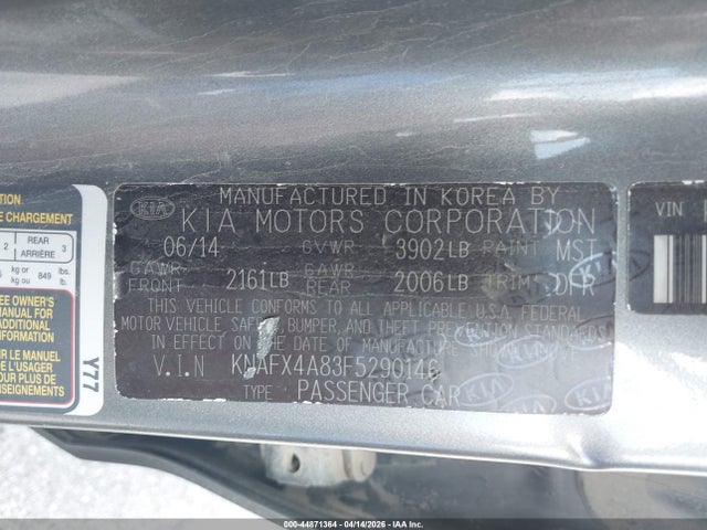 Kia Forte Ex