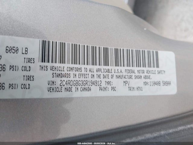 Dodge Grand Caravan Se