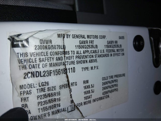 Chevrolet Equinox Ls
