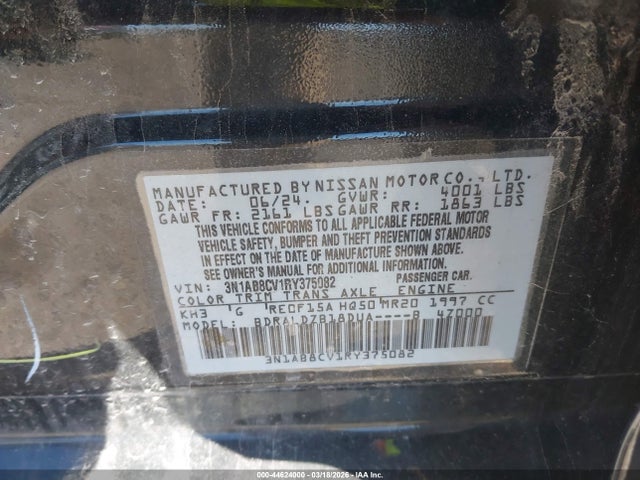 Nissan Sentra Sv Xtronic Cvt