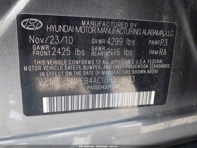 Hyundai SONATA Gls