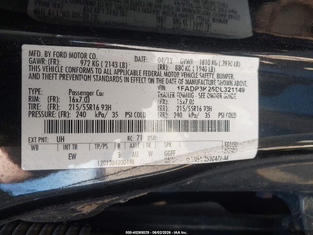 Ford Focus Se