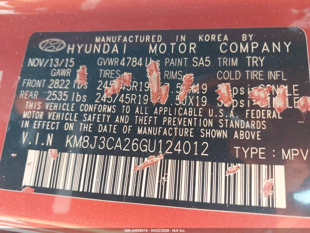 Hyundai TUCSON Limited