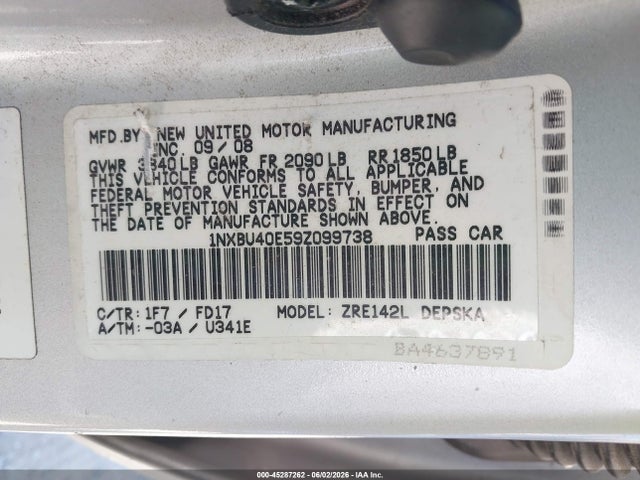 Toyota Corolla S