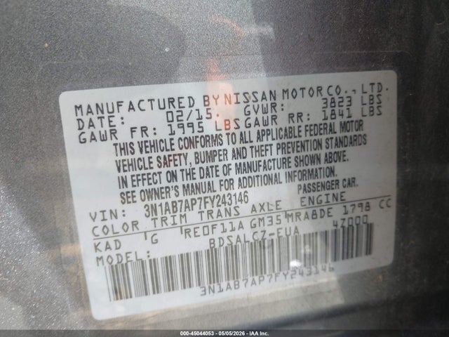 Nissan Sentra S