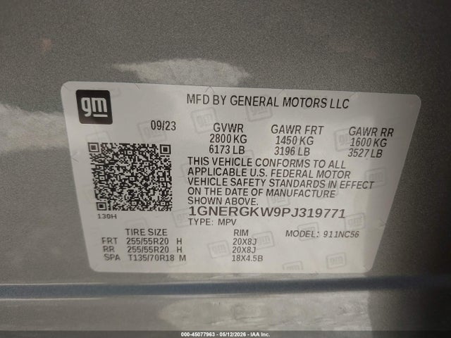 Chevrolet Traverse Fwd Lt Cloth