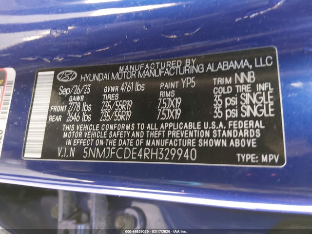 Hyundai TUCSON Sel