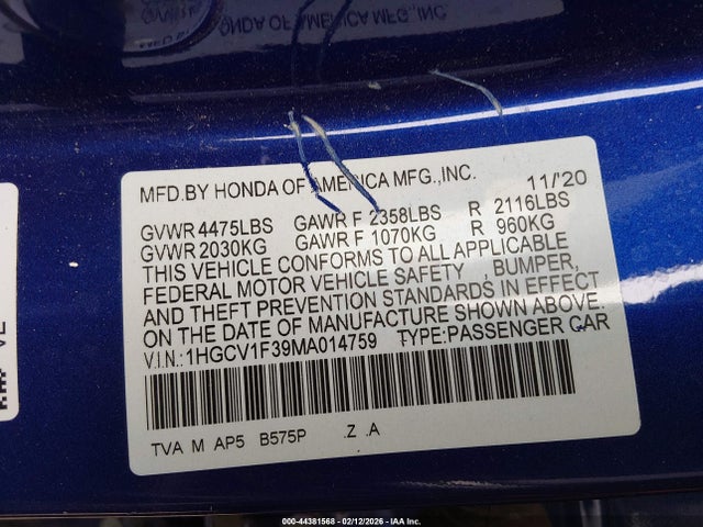 Honda Accord Sport