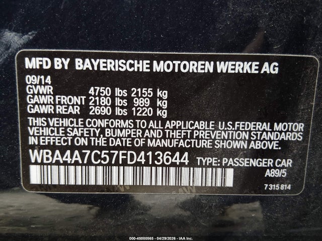 BMW 4 Series Xdrive
