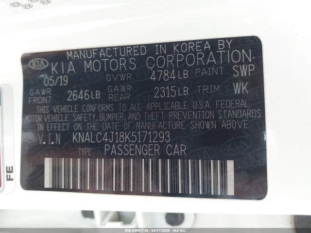 Kia Cadenza Technology