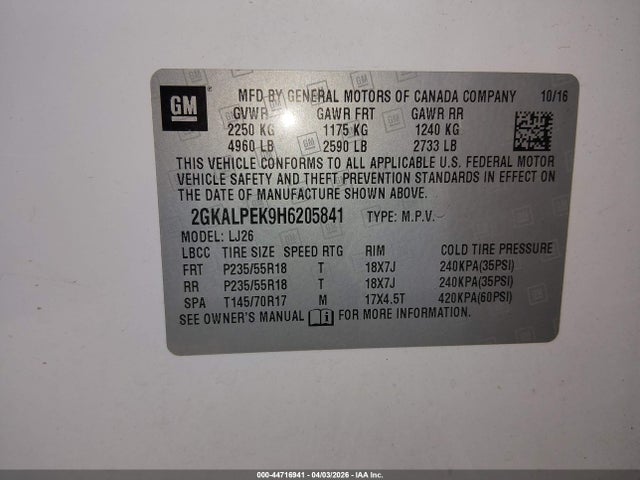 GMC Terrain Slt