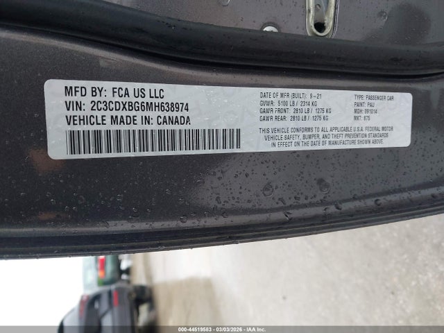 Dodge Charger Sxt Rwd