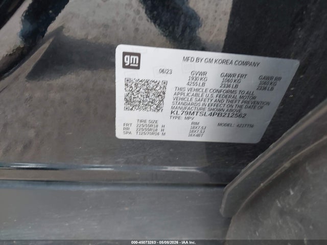 Chevrolet Trailblazer Fwd Rs