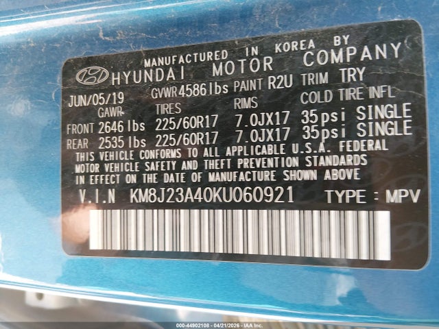 Hyundai TUCSON Se