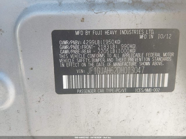 Subaru Impreza 2.0i Limited