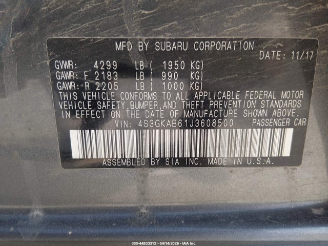 Subaru Impreza 2.0i Premium