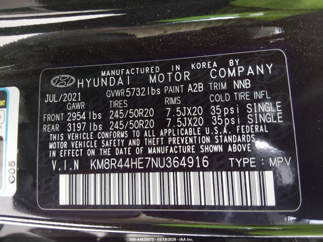 Hyundai PALISADE Sel