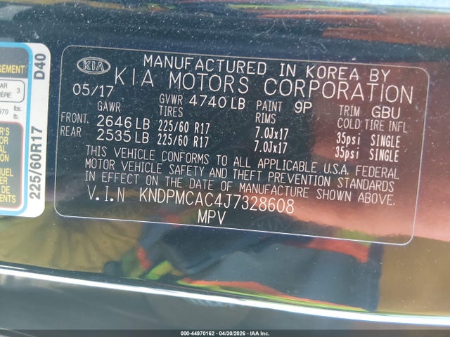 Kia Sportage Lx
