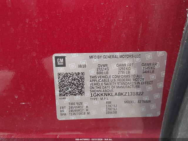 GMC Acadia Sle-1