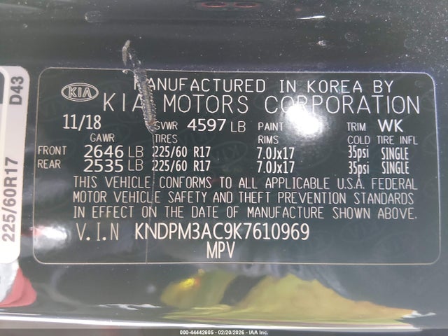 Kia Sportage Lx