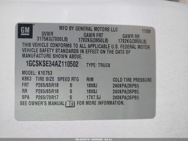 Chevrolet Silverado 1500 Lt