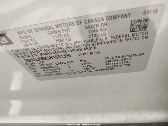 Chevrolet Equinox Ls