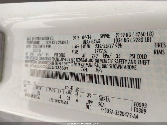 Ford Escape Se