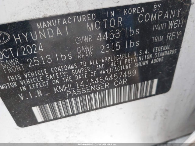 Hyundai SONATA Sel Convenience