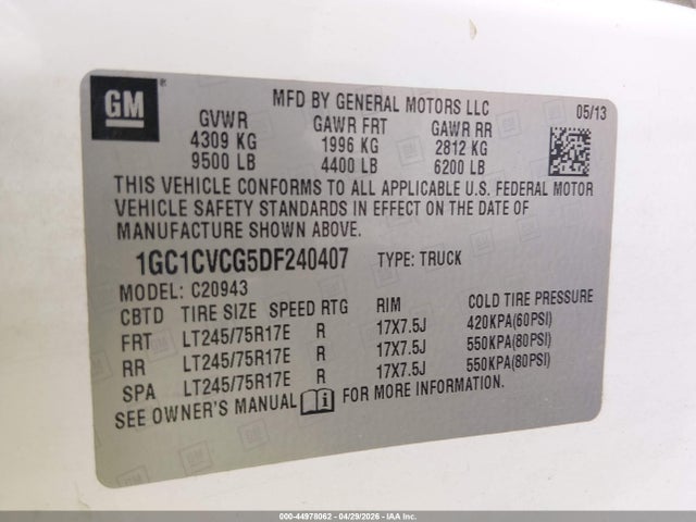 Chevrolet Silverado 2500 Work Truck