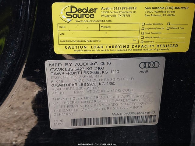 Audi Q5 2.0t Premium