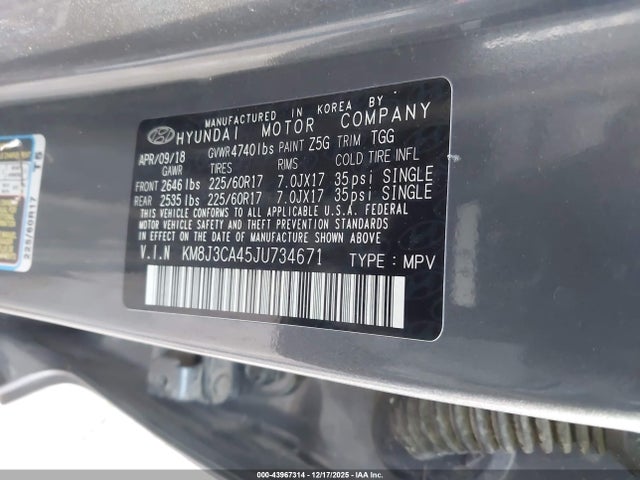 Hyundai TUCSON Sel