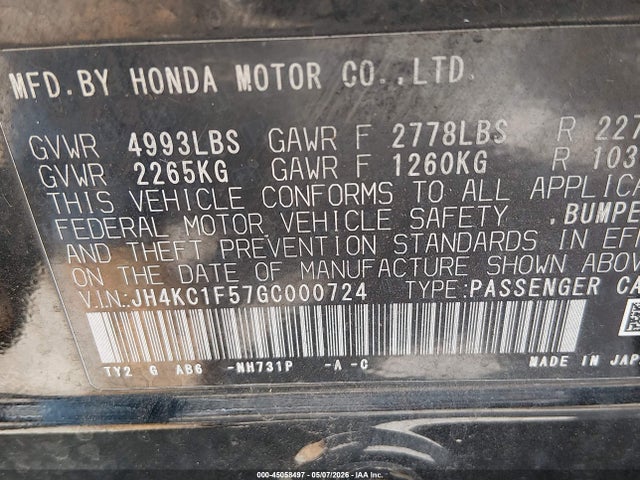 Acura RLX Technology Package