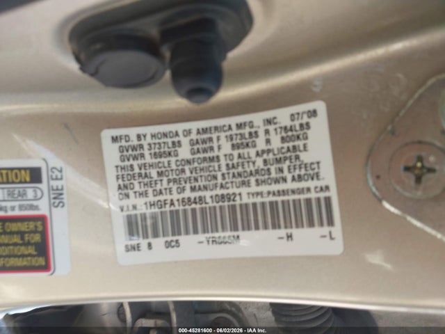 Honda Civic Ex