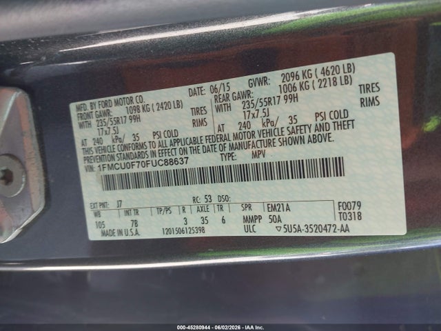 Ford Escape S