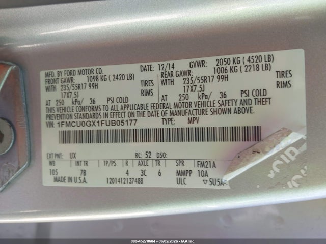 Ford Escape Se