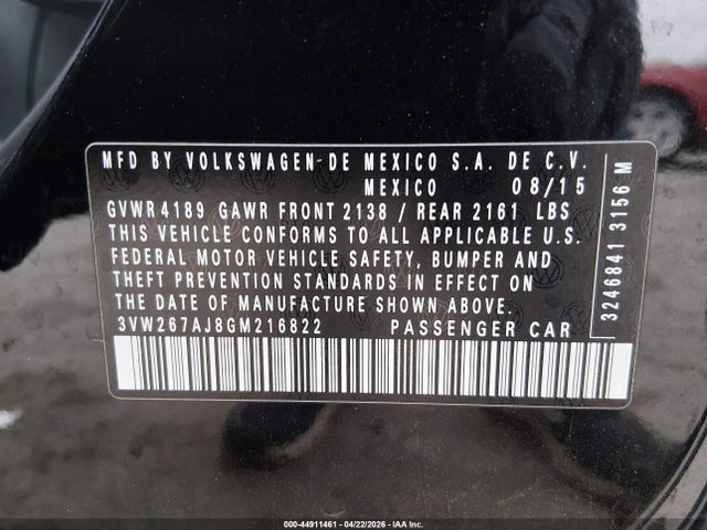 Volkswagen Jetta 1.4t S