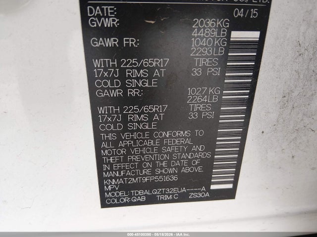 Nissan Rogue Sv