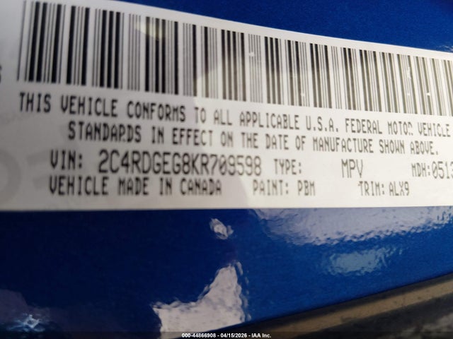 Dodge Grand Caravan Gt