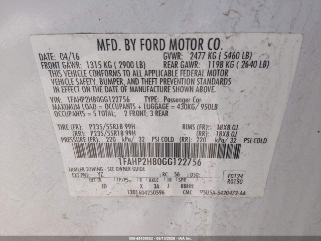 Ford Taurus Sel