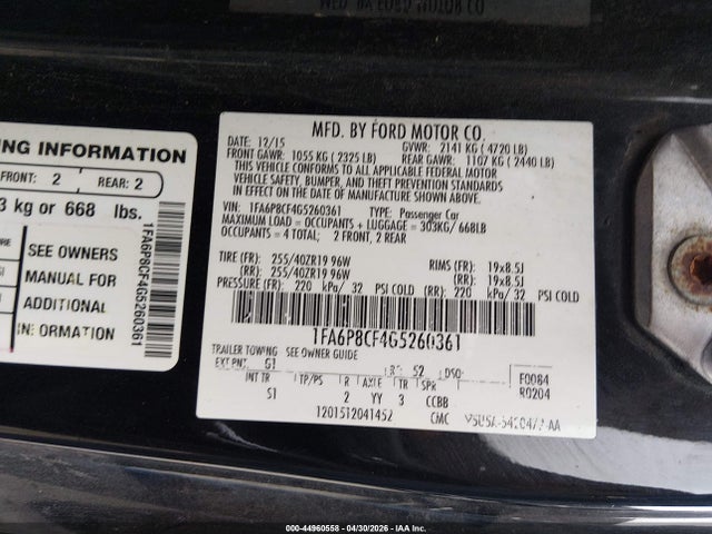 Ford Mustang Gt Premium