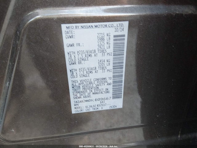 Nissan Pathfinder S