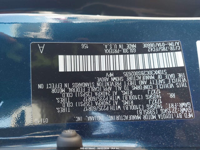 Toyota Sienna Le V6